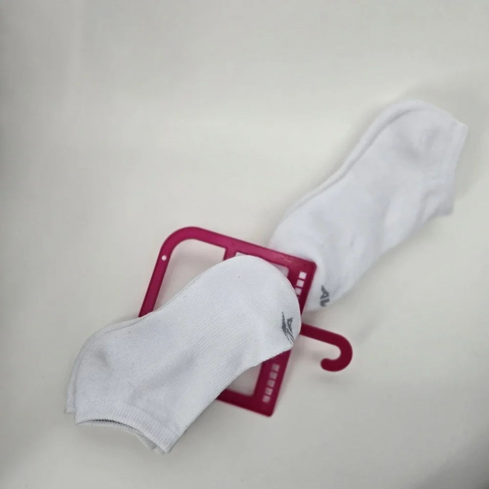 6pk Avia Womens White‎ No-Show Socks New With Imperfections Casual Activewear